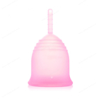 Tamanho menstrual S L do copo 1PC do silicone macio colorido dos cuidados médicos para a higiene feminino