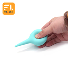 ferramenta de borracha do laboratório do bulbo do aperto da lavagem da orelha do bulbo da seringa da orelha da sução 60ml (laranja)