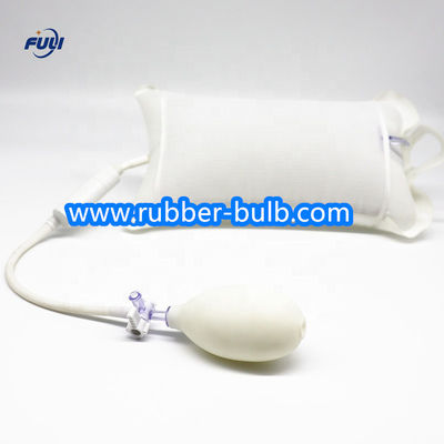 Bolha de ar inflável com válvula de metal para teste preciso da pressão arterial com medidor de mercúrio de 300 mm
