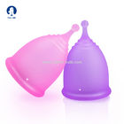 Mulheres reusáveis descartáveis W/Heavy do copo do período do silicone do líquido de limpeza menstrual do copo ou fluxo sensível