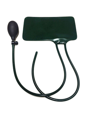 Bolha de ar inflável com válvula de metal para teste preciso da pressão arterial com medidor de mercúrio de 300 mm