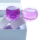 OEM Premium personalizado rótulo privado congelado Cryo Cooling Massager globos de gelo rosa para rosto