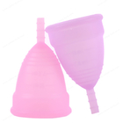 Copo menstrual do silicone da categoria médica do OEM orgânico nenhuns copos menstruais do cheiro