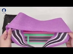 Faixa anca do laço da tela do OEM 76*8cm para a ioga do body building