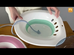 PVC portátil dos PP da limpeza de auto que dobra Yoni Steam Seat For Bathroom