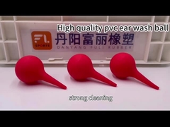 Seringa de limpeza da orelha 25ml de borracha central do diâmetro 42mm para crianças