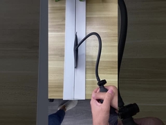 3 peças 16 * 16cm TPU inflável Air Wedge Saco